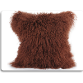 New Breathable Genuine Mongolian Fur Pillow Case